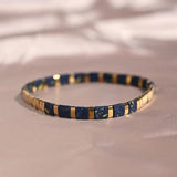 Hematite Tila Beads Bracelet for Women