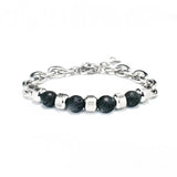 Men's Chakra Stainless Steel Beaded Bracelet