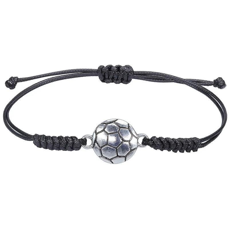 5pcs/lot Alloy Braiding Adjustable Bracelet, Couples Friendship Jewelry