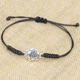 5pcs/lot Alloy Braiding Adjustable Bracelet, Couples Friendship Jewelry
