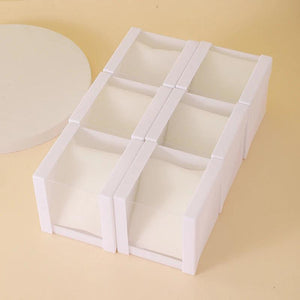 6Pcs Acrylic Watch Storage Box for Travel with Pillow