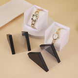 6Pcs Acrylic Watch Storage Box for Travel with Pillow