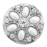 6pcs Rhinestone Snap Buttons for DIY Jewelry Making