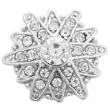 6pcs Rhinestone Snap Buttons for DIY Jewelry Making