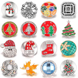 5pcs Snap Jewelry Starfish Flower 18mm Metal Snap Buttons for Bracelet Charms