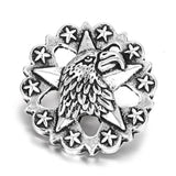 5pcs Snap Jewelry Starfish Flower 18mm Metal Snap Buttons for Bracelet Charms