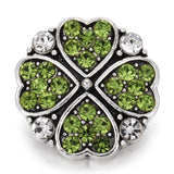 5pcs Snap Jewelry Starfish Flower 18mm Metal Snap Buttons for Bracelet Charms