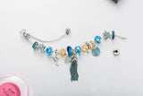 Tassel Charm Bracelets Tortoise Dolphin Shell Beads Pulseras B17078