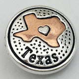 Metal Snap Button Charm Popper for 18mm 20mm Snaps Jewelry