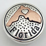 Metal Snap Button Charm Popper for 18mm 20mm Snaps Jewelry