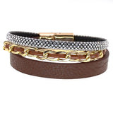 Bohemia Leather Charm Bracelets for Women