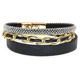 Bohemia Leather Charm Bracelets for Women