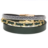 Bohemia Leather Charm Bracelets for Women