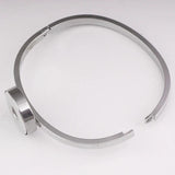 Stainless Steel 18mm Snap Button Charm Bracelet & Bangles
