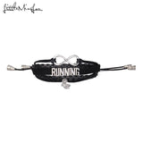 Infinity Running Bracelet Stack Charm Tassel Bracelets For Men