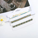 3pcs Natural Stone Adjustable Beads Bracelet Set