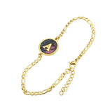 Colorful Shell Letter Charm Bracelet Women's Jewelry Gift
