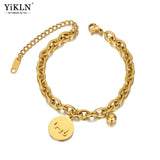 Bohemia Elephant Ball Charm Bracelet YB20118