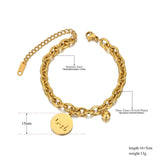 Bohemia Elephant Ball Charm Bracelet YB20118