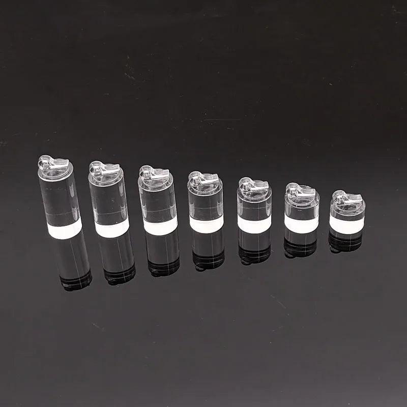 7Pcs Acrylic Ring Jewelry Display Stand Holder Props Showcase Organizer