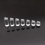 7Pcs Acrylic Ring Jewelry Display Stand Holder Props Showcase Organizer