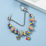 Crystal MOM Beads Charm Bracelet Vintage Jewelry Gift