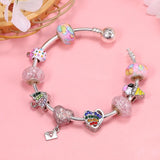 Romantic Envelope Of Love & Rainbow & Ice cream Charm Bead Pendant