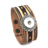 Hand Woven Retro Leather Bracelet for Women and Men