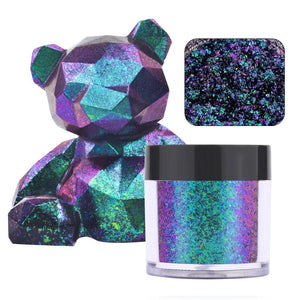 3g Mirror Chameleons Sequins Epoxy Resin Glitter Magic Discolored Powder