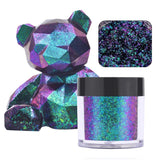 3g Mirror Chameleons Sequins Epoxy Resin Glitter Magic Discolored Powder