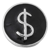 6pcs Snap Button Mixed 18mm Dripping Snap Buttons Jewelry for Necklace