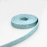 10PC 8mm Glitter PU Leather Belt 1M Length No Buckle DIY Wristband Keych
