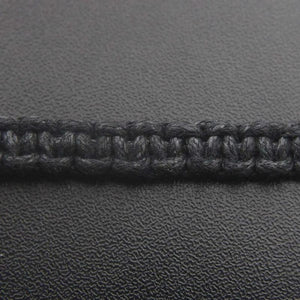 Braid Bracelets Friendship Titanium Steel Square Charm Bracelet