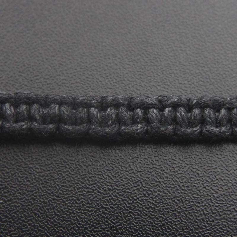 Braid Bracelets Friendship Titanium Steel Square Charm Bracelet