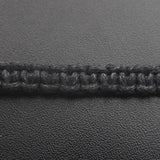 Braid Bracelets Friendship Titanium Steel Square Charm Bracelet