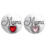 5pcs Crystal Rhinestone Snap Button Charms 18mm for Snap Bracelet Necklace