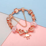 Mother's Charm Bracelet MOM Crystal DIY Charms Beads High-Quality Jewelry