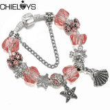 DIY Shell Charm Bracelet Kit for Women - High-Quality Jewelry