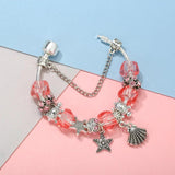 DIY Shell Charm Bracelet Kit for Women - High-Quality Jewelry