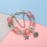 DIY Shell Charm Bracelet Kit for Women - High-Quality Jewelry