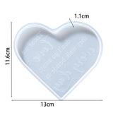 DIY Heart Hanging Photo Frame Resin Moulds Desktop Crafts