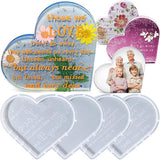 DIY Heart Hanging Photo Frame Resin Moulds Desktop Crafts