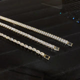 Classic Zircon Charm Bracelet for Women Crystal Stone Party Chain Bracelet