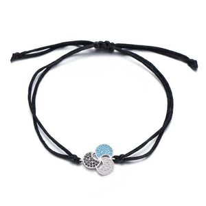 Colorful Zircon Windmill Charms Bracelet for Girls