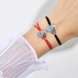Colorful Zircon Windmill Charms Bracelet for Girls