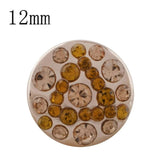 Ribbon Tree Love 12mm Rhinestone Charms Metal Snap Button DIY Jewelry