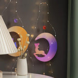 Crescent Moon Cat Resin Silicone Mold for Jewelry Making