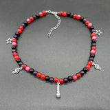 TV Girl Lover's Matching Necklace & Bracelet Set