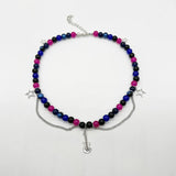 TV Girl Lover's Matching Necklace & Bracelet Set