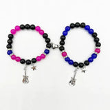 TV Girl Lover's Matching Necklace & Bracelet Set